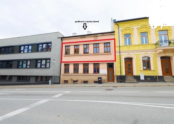 Apartamento útulný Podkrovní V Centru Třebíče *